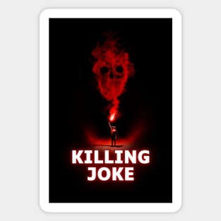 killing joke ll flame on Sticker